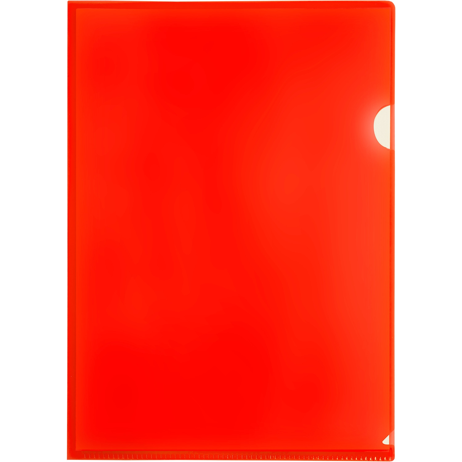 Obwoluta A4 PP L 0.14mm czerwona (12) BT615-C, TETIS